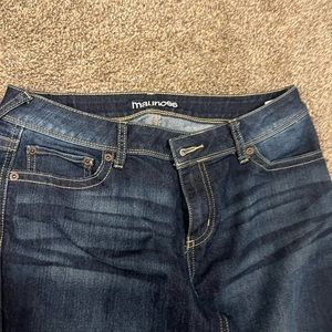 One pair of Maurice’s brand  boot flare, jeans, size 9/10 regular